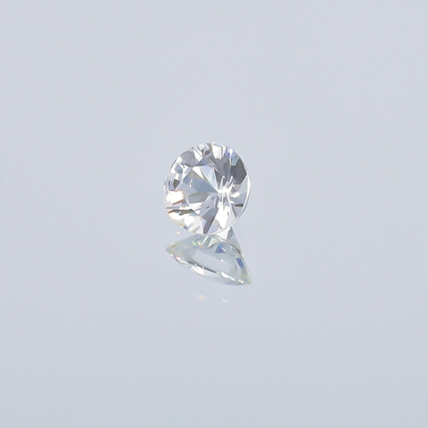 Natural Unheated White Sapphire 2.08 Carats With GIA Report