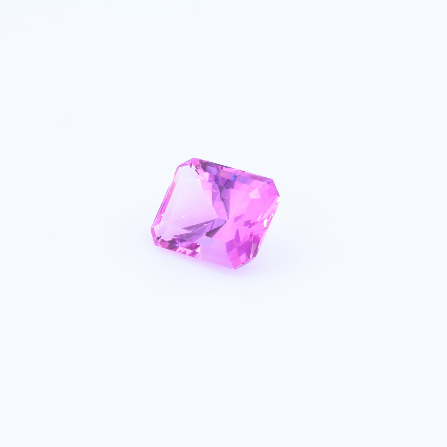 Natural Unheated Purplish Pink Topaz Octagonal Shape 6.19 Carats With GIA Report