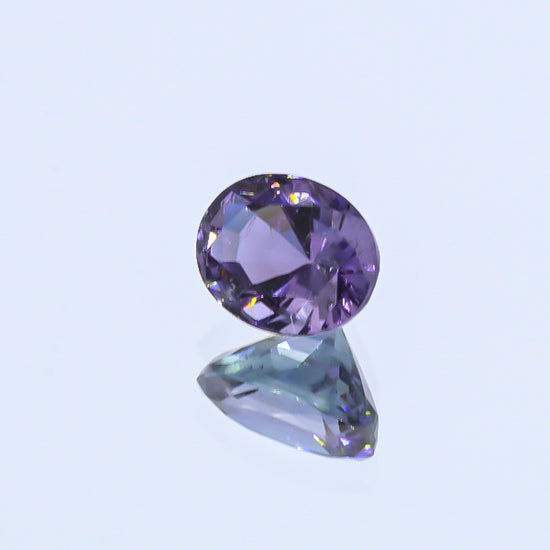 Natural Copper Bearing Tourmaline Purple Changing to Grayish Blue 6.07 Carats With GIA Report