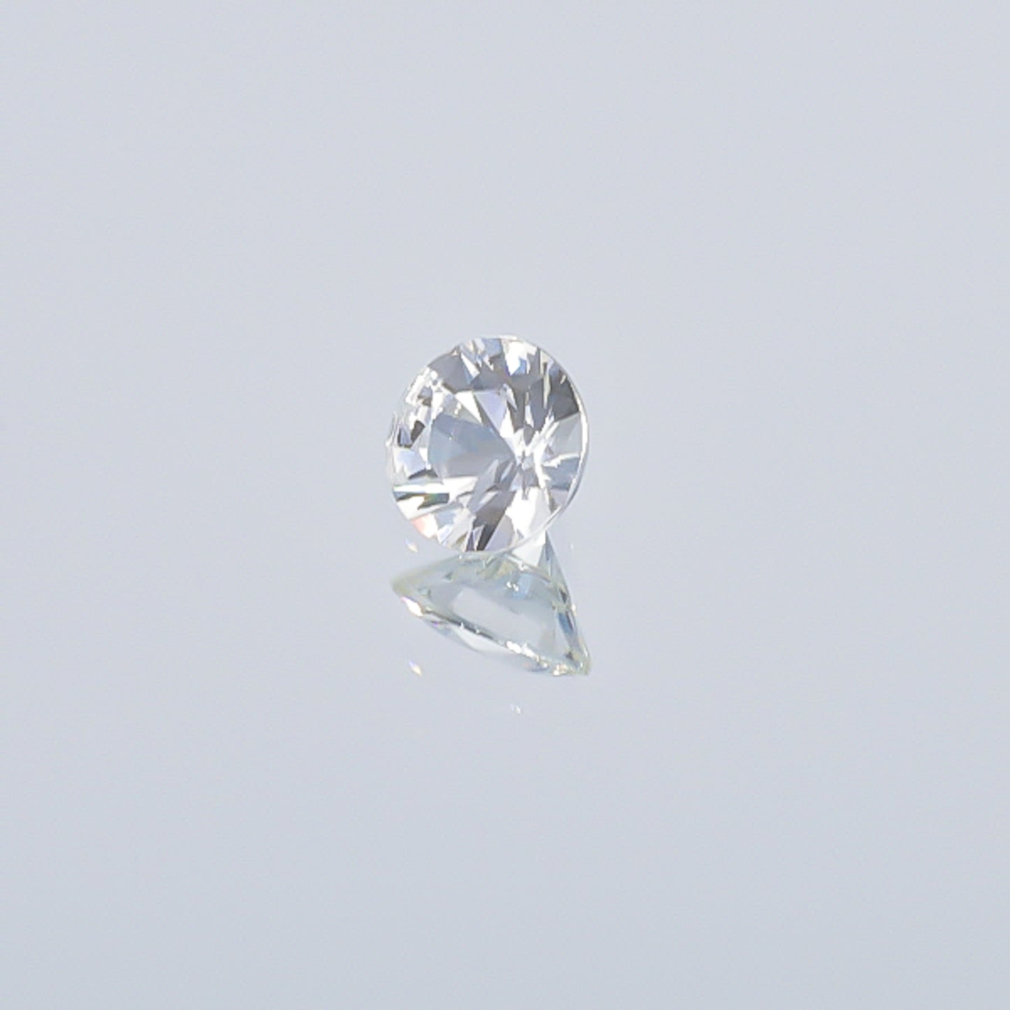 Natural Unheated White Sapphire 2.08 Carats With GIA Report