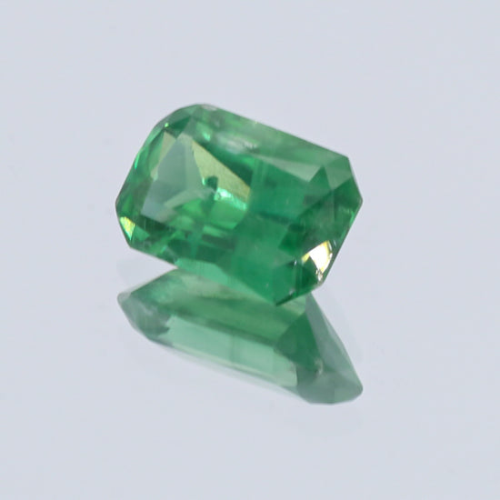 Natural Unheated Rare Green Kyanite Emerald Shape 10.98 Carats With GRS Report