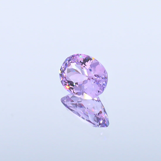 Natural Unheated Purple Zoisite Oval Shape 2.66 Carats With GIA Report