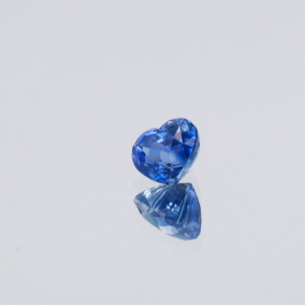 Natural Unheated Blue Sapphire Heart Shape 4.34 Carats With GIA Report