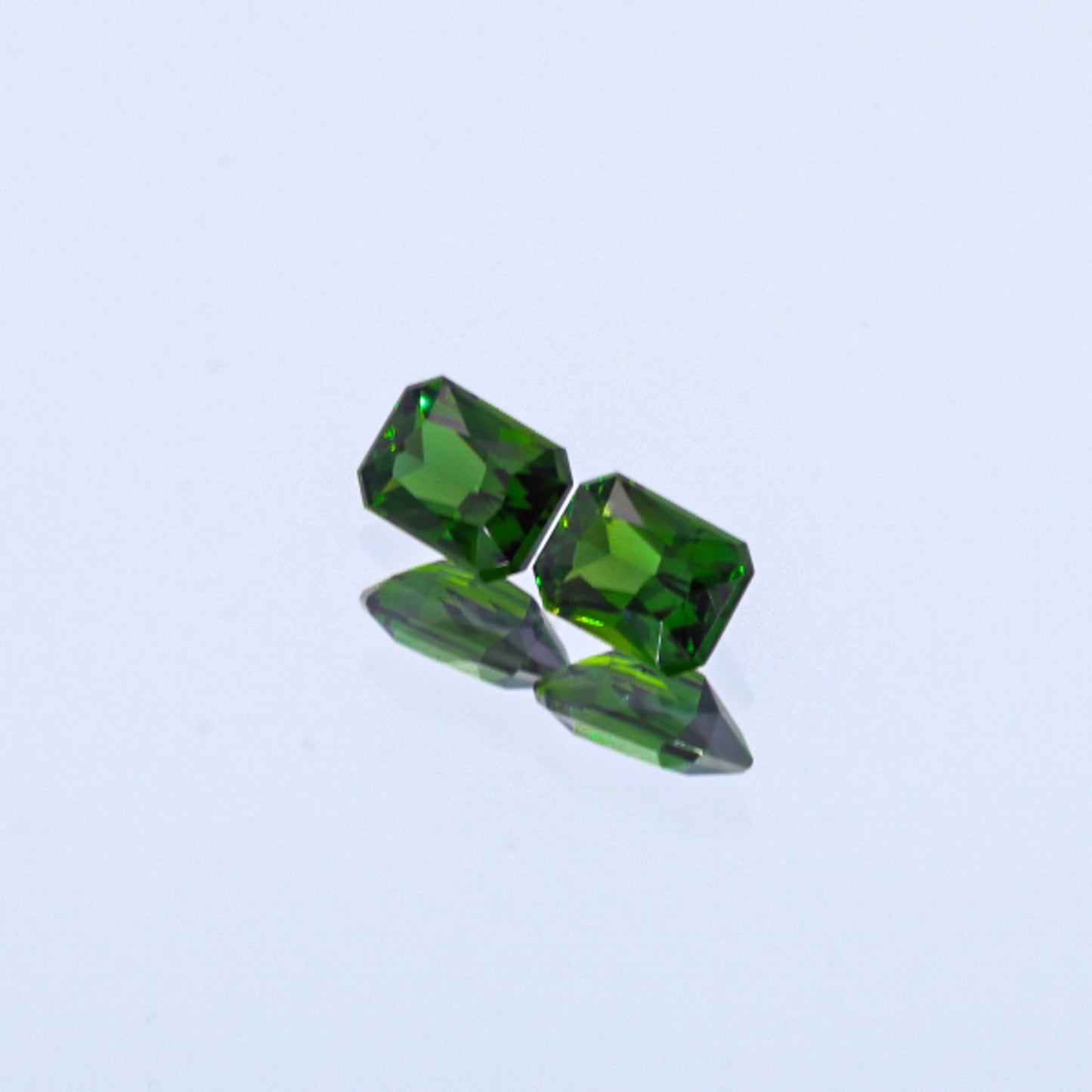 Natural Chrome Tourmaline Pair 2.39 Carats