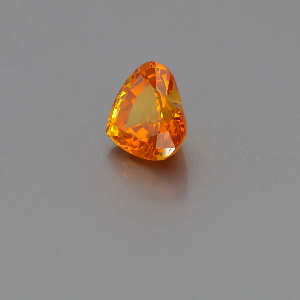 Natural Orange Sapphire 9.56 Carats With GIA Report