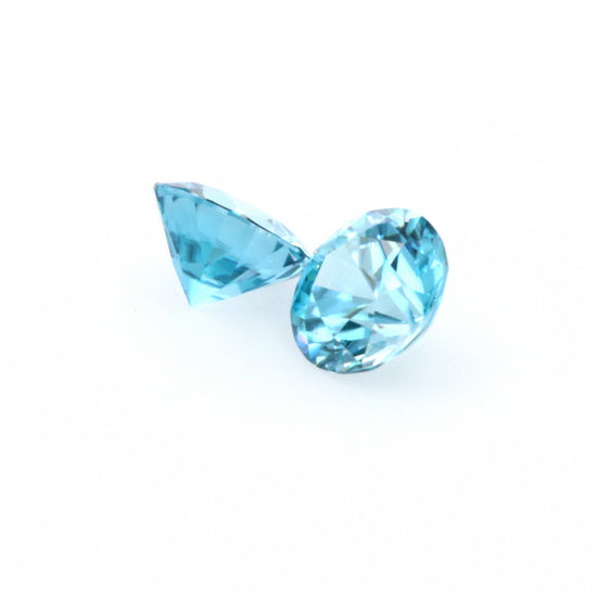 Natural Zircon Blue Color Round Shape 5.60ct