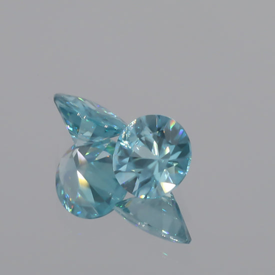 Natural Blue Zircon 5.58 Carats