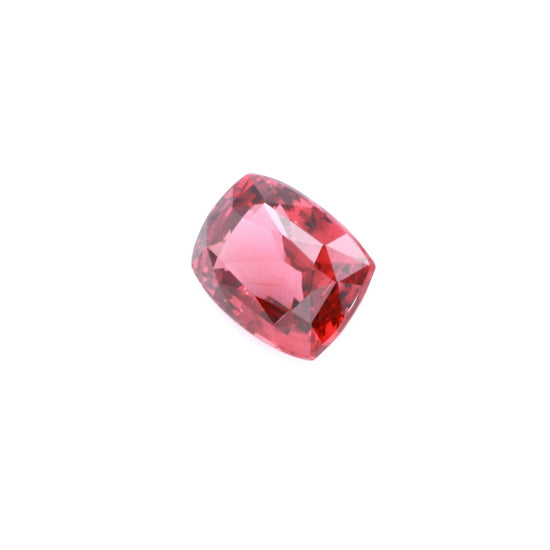 Natural Unheated Orange Spinel Orange Red Color Cushion Shape 8.39ct With GIA Report