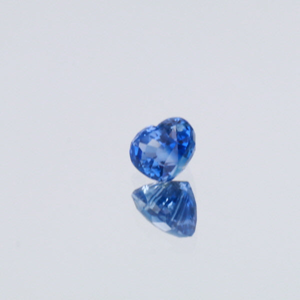 Natural Unheated Blue Sapphire Heart Shape 4.34 Carats With GIA Report