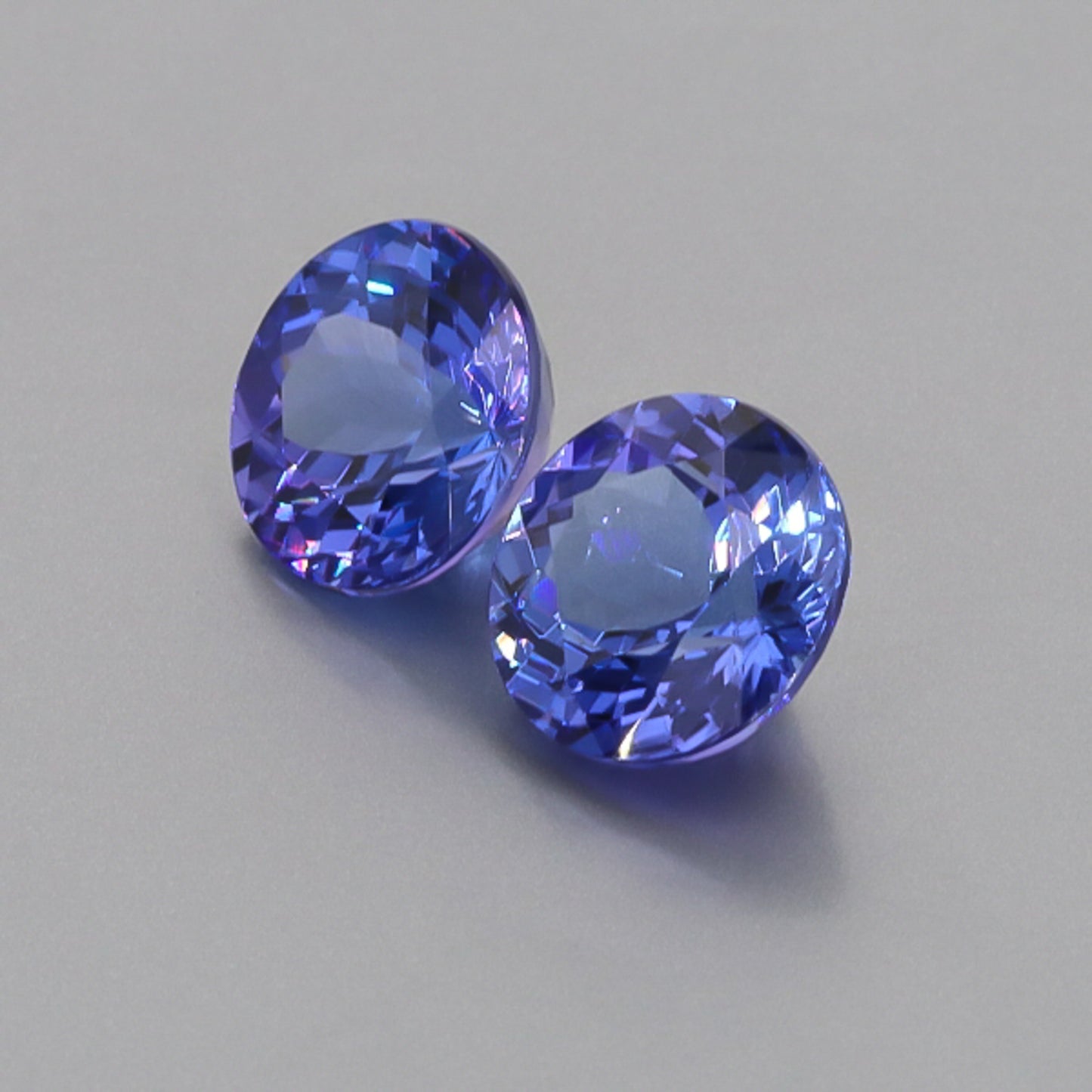 Natural Tanzanite Pair 10.97 Total Carats