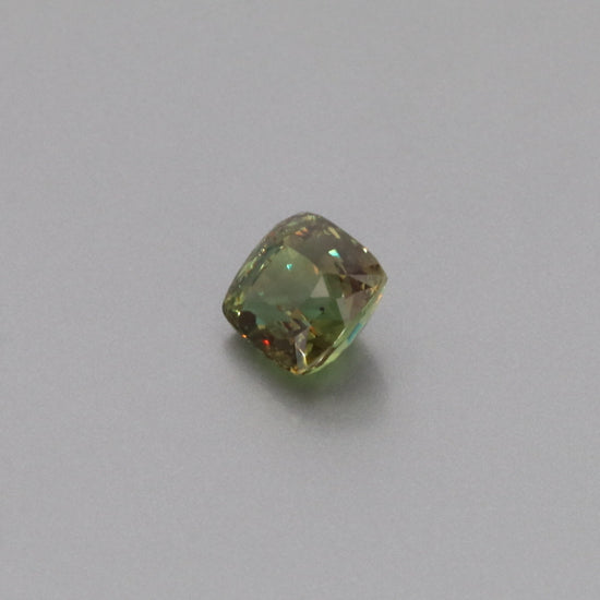 Natural Alexandrite Yellow Greenish Changing to Brownish Purple Cushion Shape 3.05ct With GIA Report