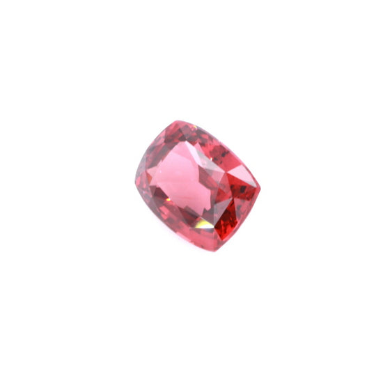 Natural Unheated Orange Spinel Orange Red Color Cushion Shape 8.39ct With GIA Report