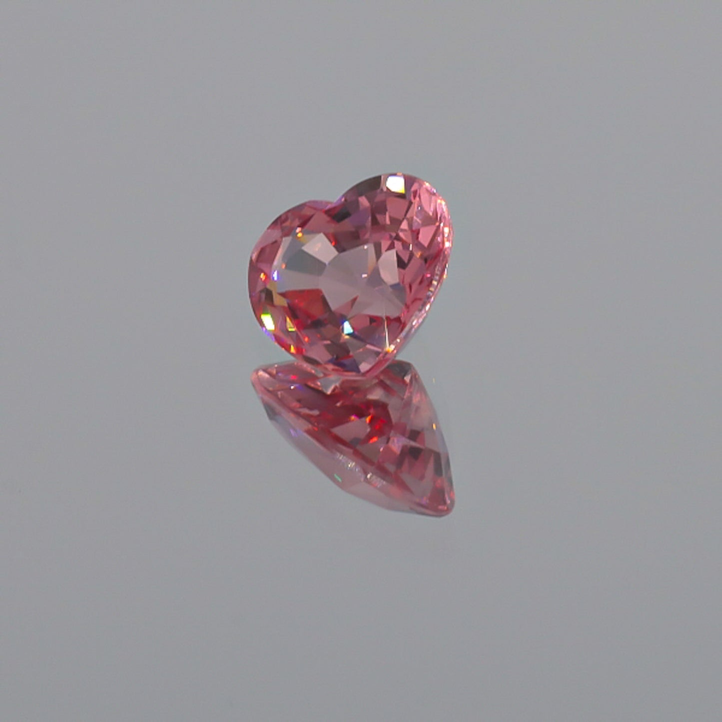 Natural Heart Peach Garnet 5.27 Carats