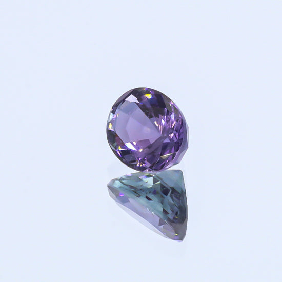 Natural Copper Bearing Tourmaline Purple Changing to Grayish Blue 6.07 Carats With GIA Report