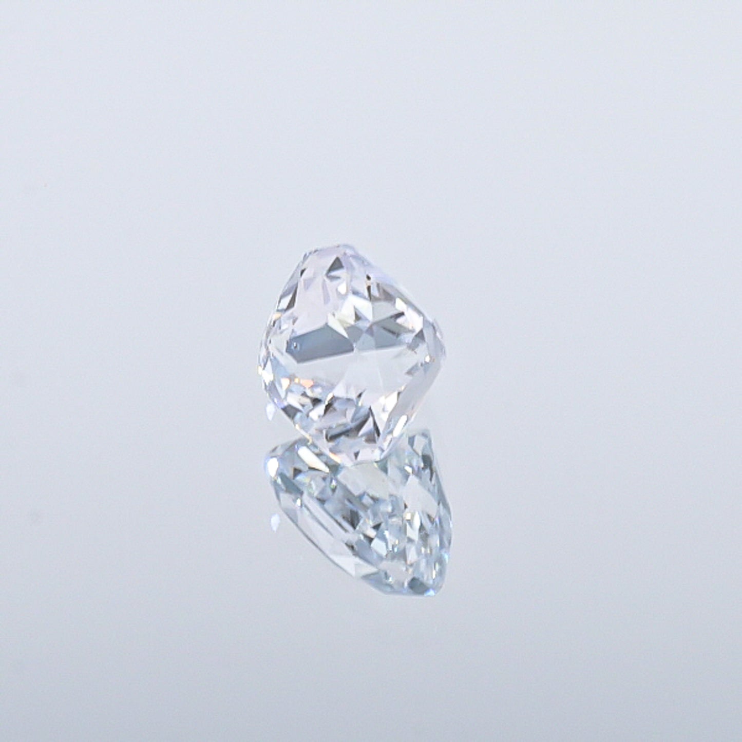 Natural Unheated White Sapphire Square Shape 3.09 Carat With GIA Report