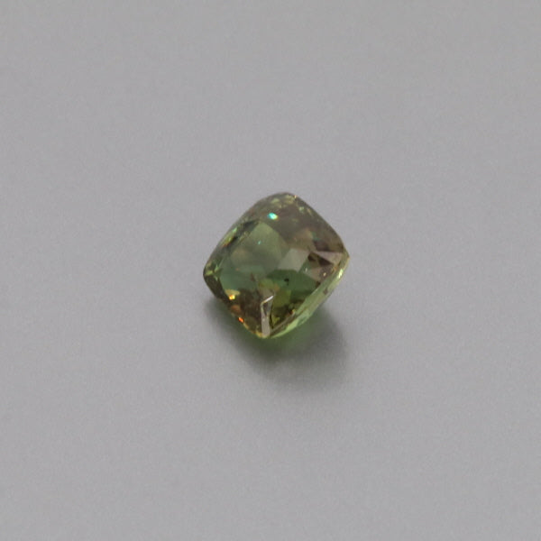 Natural Alexandrite Yellow Greenish Changing to Brownish Purple Cushion Shape 3.05ct With GIA Report