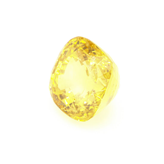 Natural Unheated Ceylon Yellow Sapphire Cushion Shape 59.81ct With GIA Report