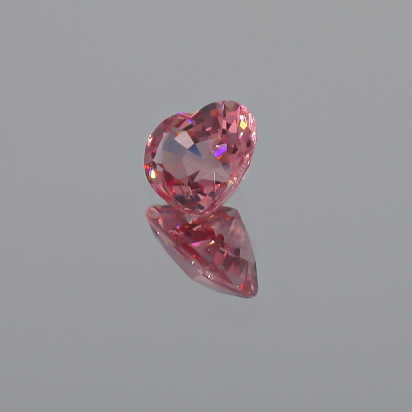 Natural Heart Peach Garnet 5.27 Carats