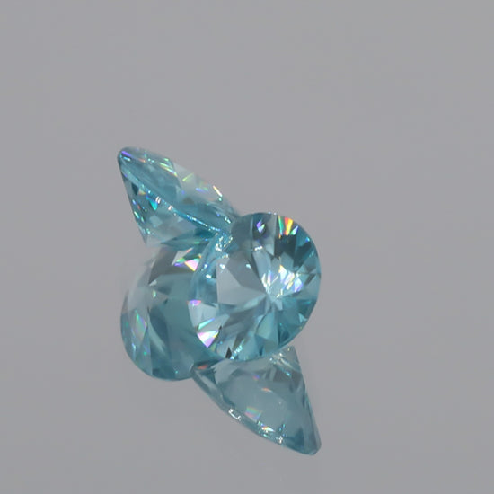 Natural Blue Zircon 5.58 Carats
