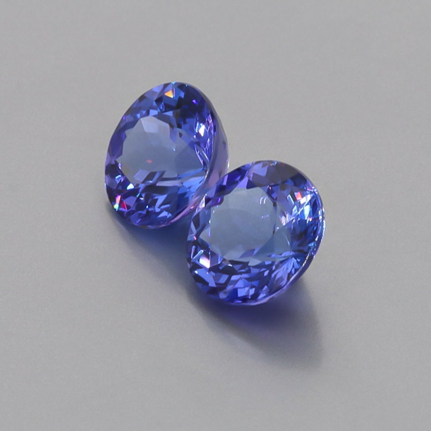 Natural Tanzanite Pair 10.97 Total Carats