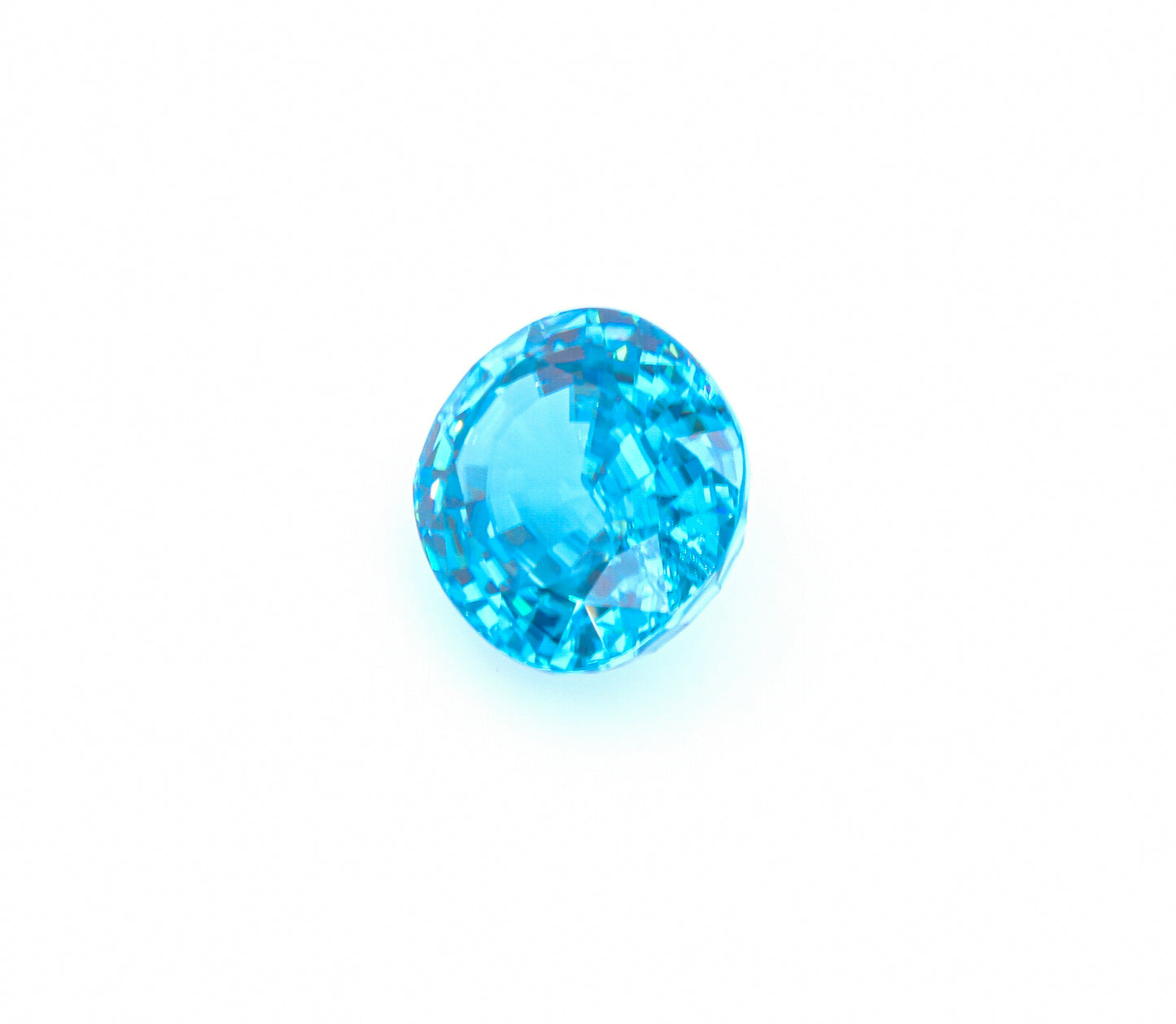 Natural Blue Zircon Oval Shape 17.20 Carats