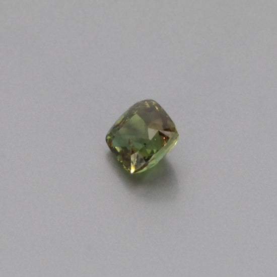Natural Alexandrite Yellow Greenish Changing to Brownish Purple Cushion Shape 3.05ct With GIA Report