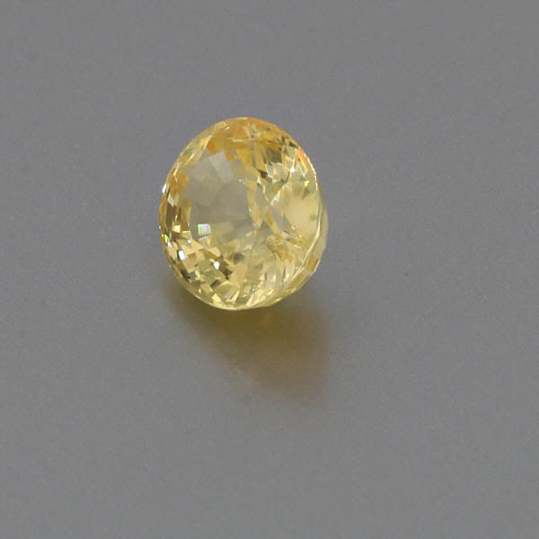 Natural Unheated Yellow Sapphire 11.67 Carats With GIA Report