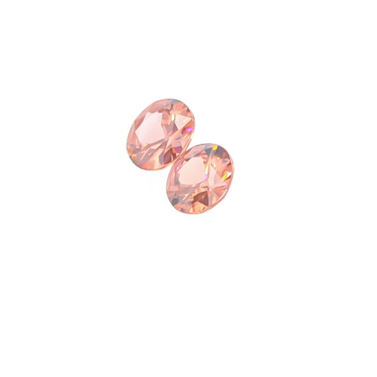 Load image into Gallery viewer, Natural Rose Zircon Pair 4.93 Total Carat Weight
