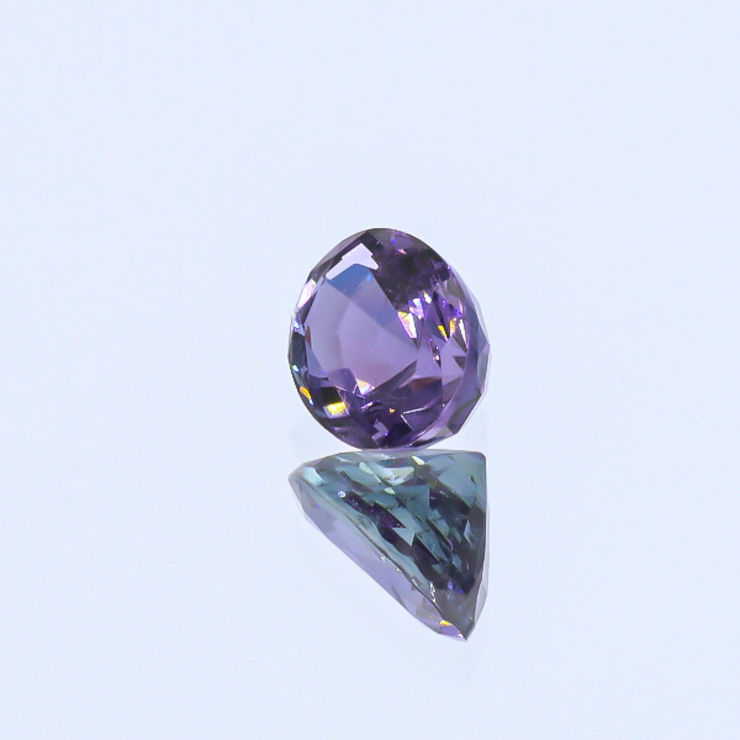 Natural Copper Bearing Tourmaline Purple Changing to Grayish Blue 6.07 Carats With GIA Report