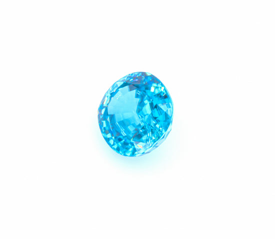 Natural Blue Zircon Oval Shape 17.20 Carats