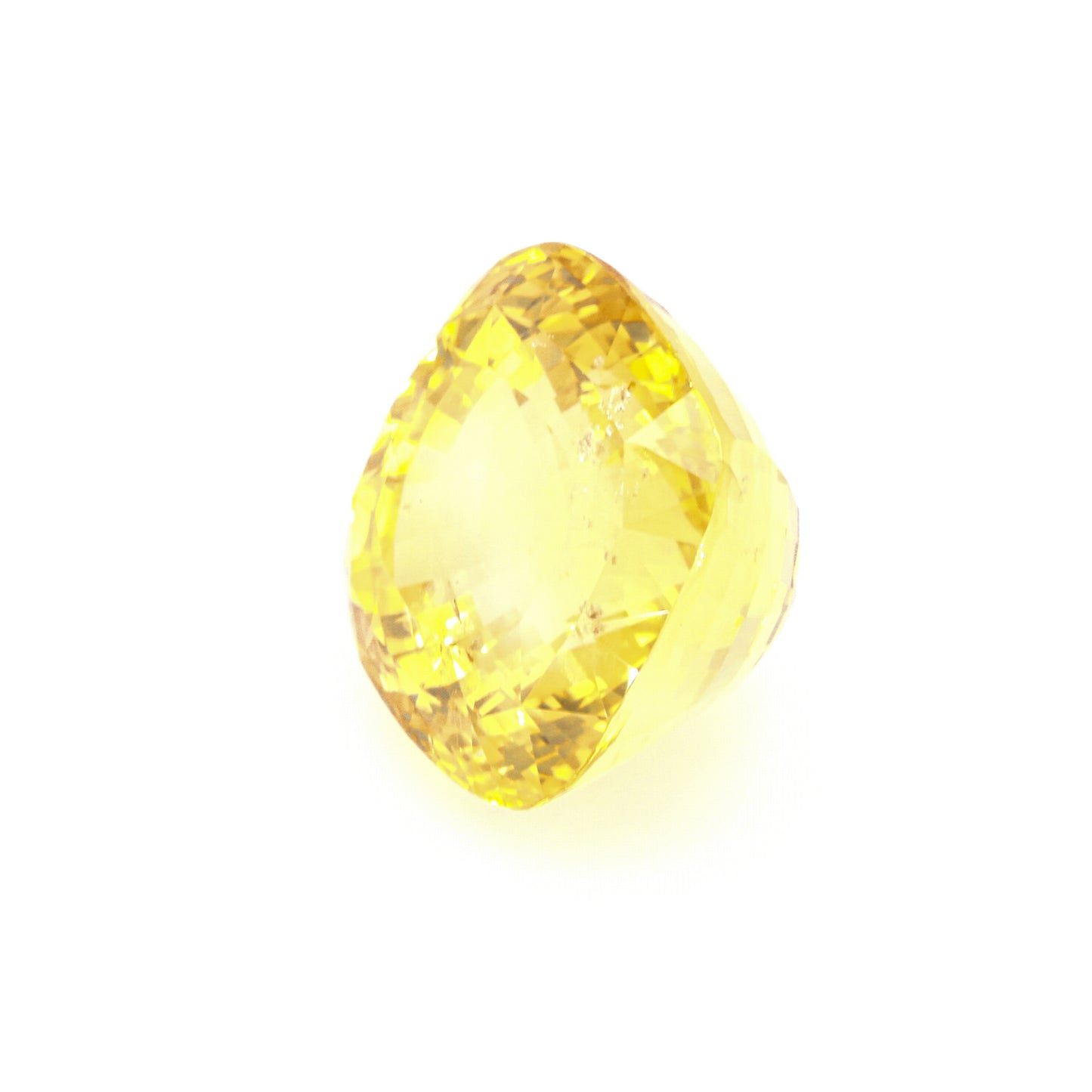 Natural Unheated Ceylon Yellow Sapphire Cushion Shape 59.81ct With GIA Report