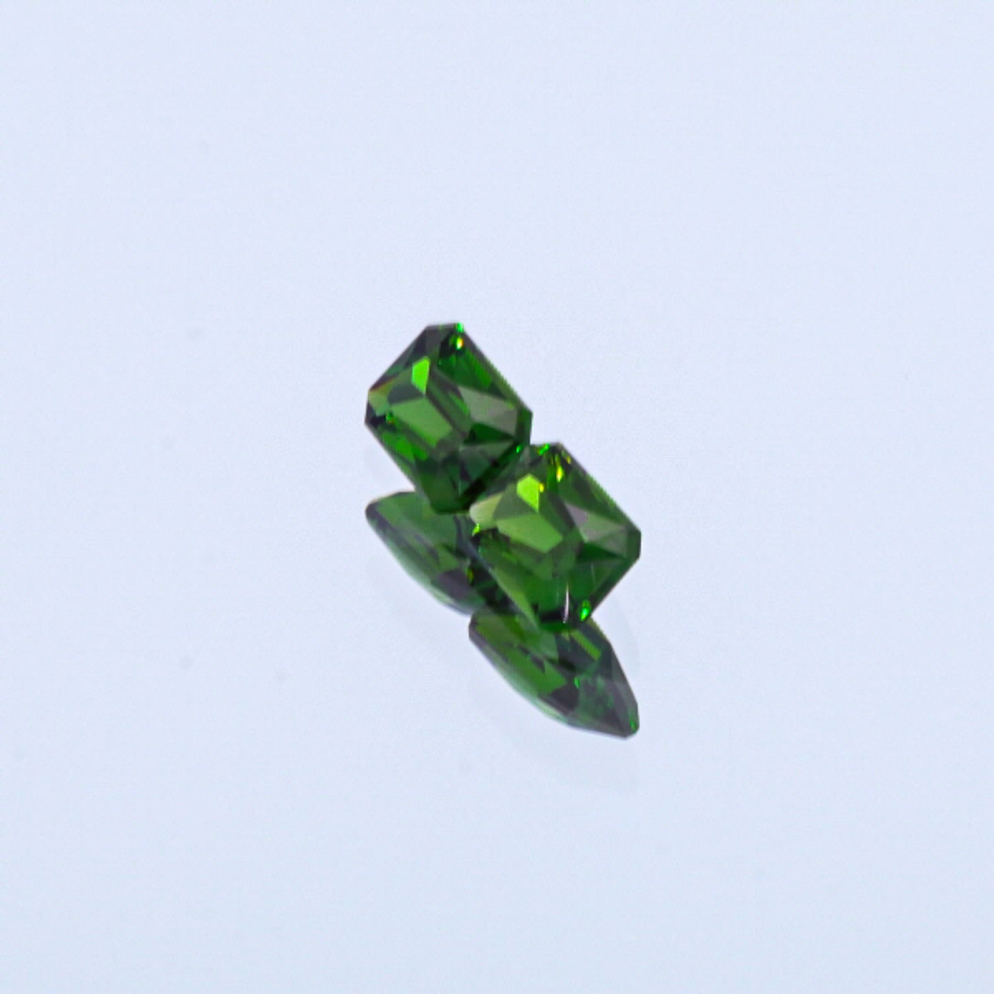 Natural Chrome Tourmaline Pair 2.39 Carats