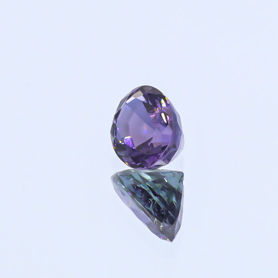 Natural Copper Bearing Tourmaline Purple Changing to Grayish Blue 6.07 Carats With GIA Report