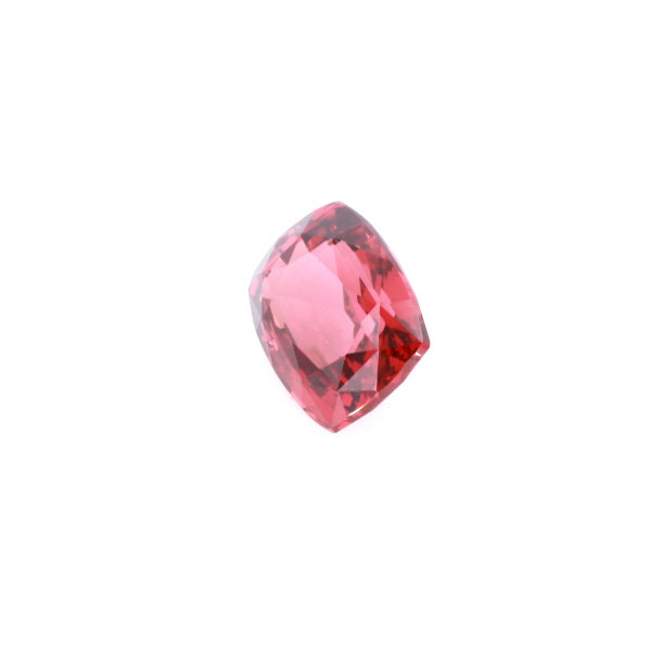 Natural Unheated Orange Spinel Orange Red Color Cushion Shape 8.39ct With GIA Report