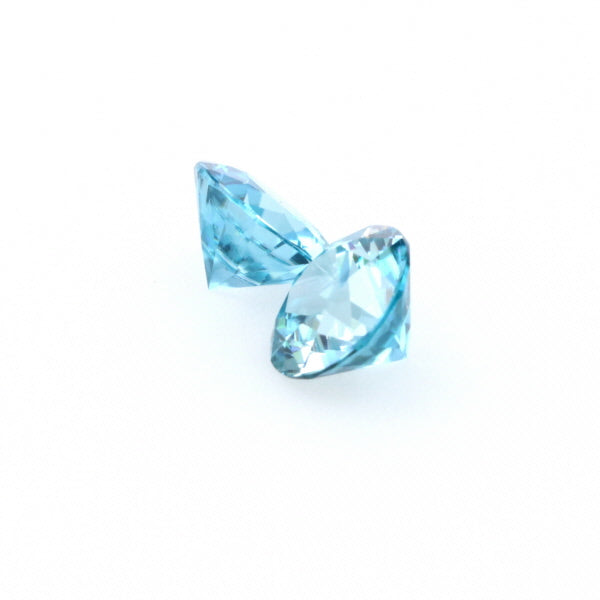 Natural Zircon Blue Color Round Shape 5.60ct
