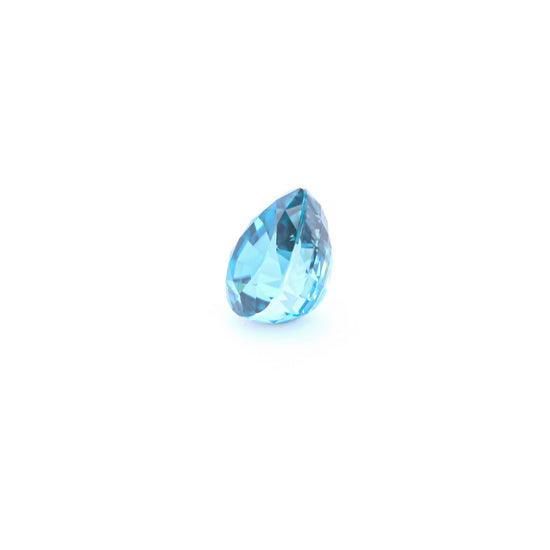 Natural Blue Zircon Pear Shape 13.49 Carats