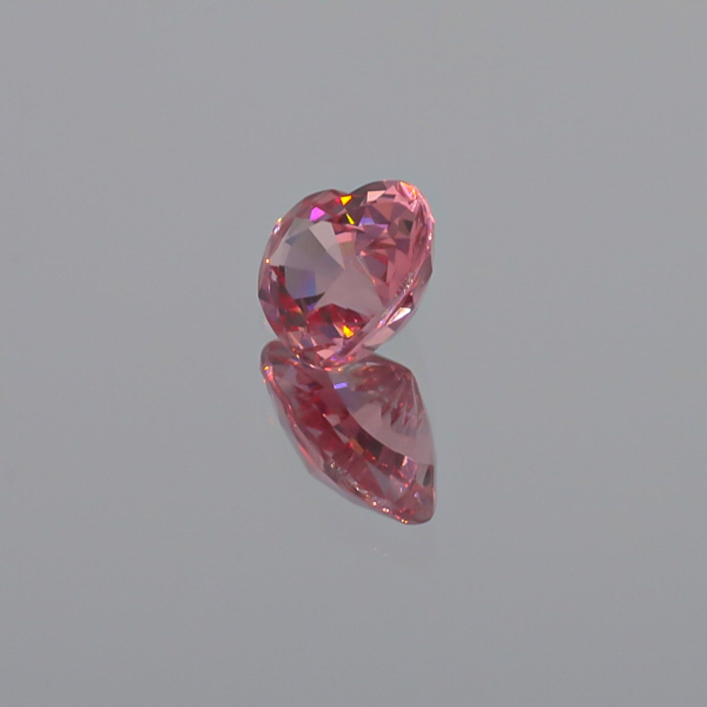 Natural Heart Peach Garnet 5.27 Carats