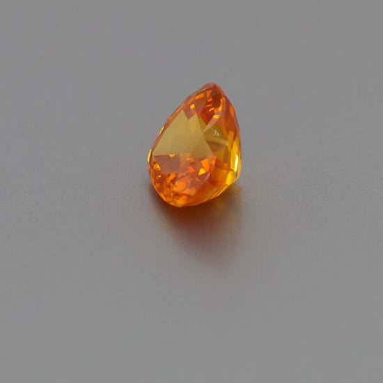 Natural Orange Sapphire 9.56 Carats With GIA Report