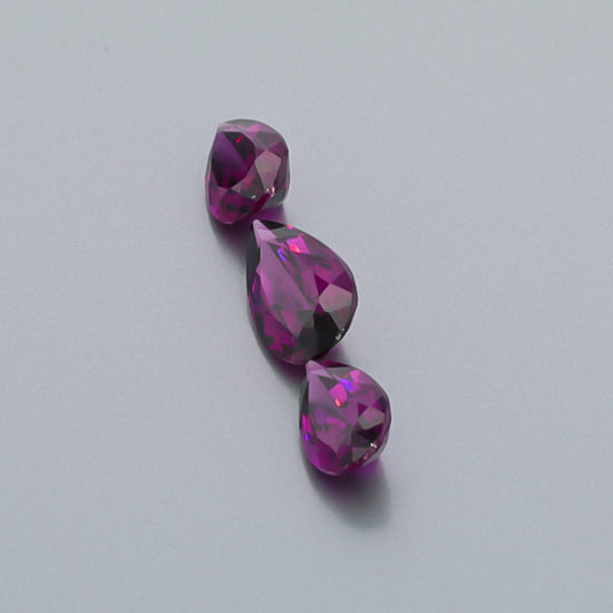 Natural Purple Garnet Set 14.20 Total Carat