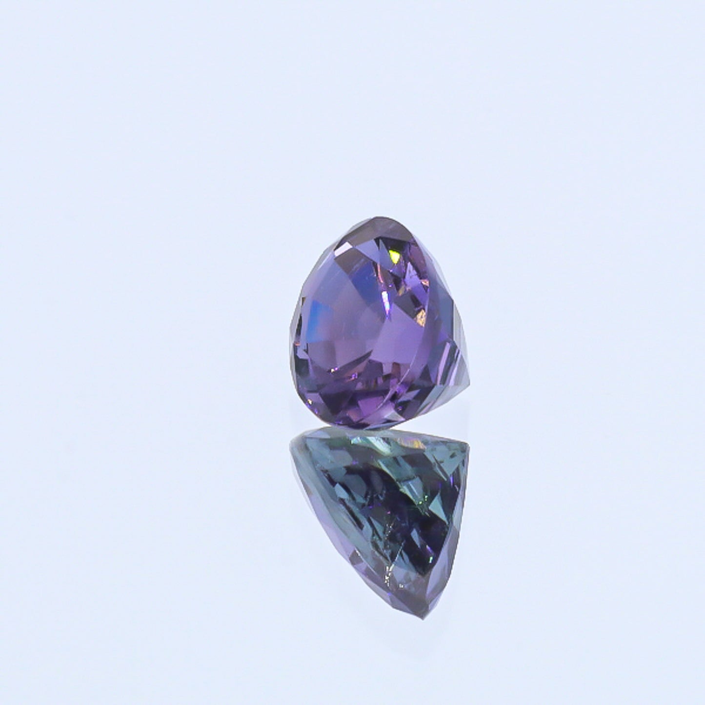 Natural Copper Bearing Tourmaline Purple Changing to Grayish Blue 6.07 Carats With GIA Report
