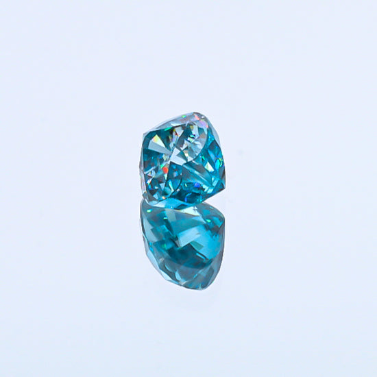 Natural Blue Zircon Heart Shape 9.52 Carats