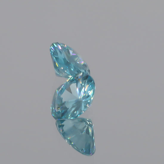 Natural Blue Zircon 5.58 Carats
