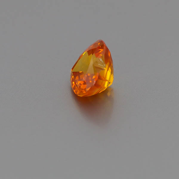 Natural Orange Sapphire 9.56 Carats With GIA Report