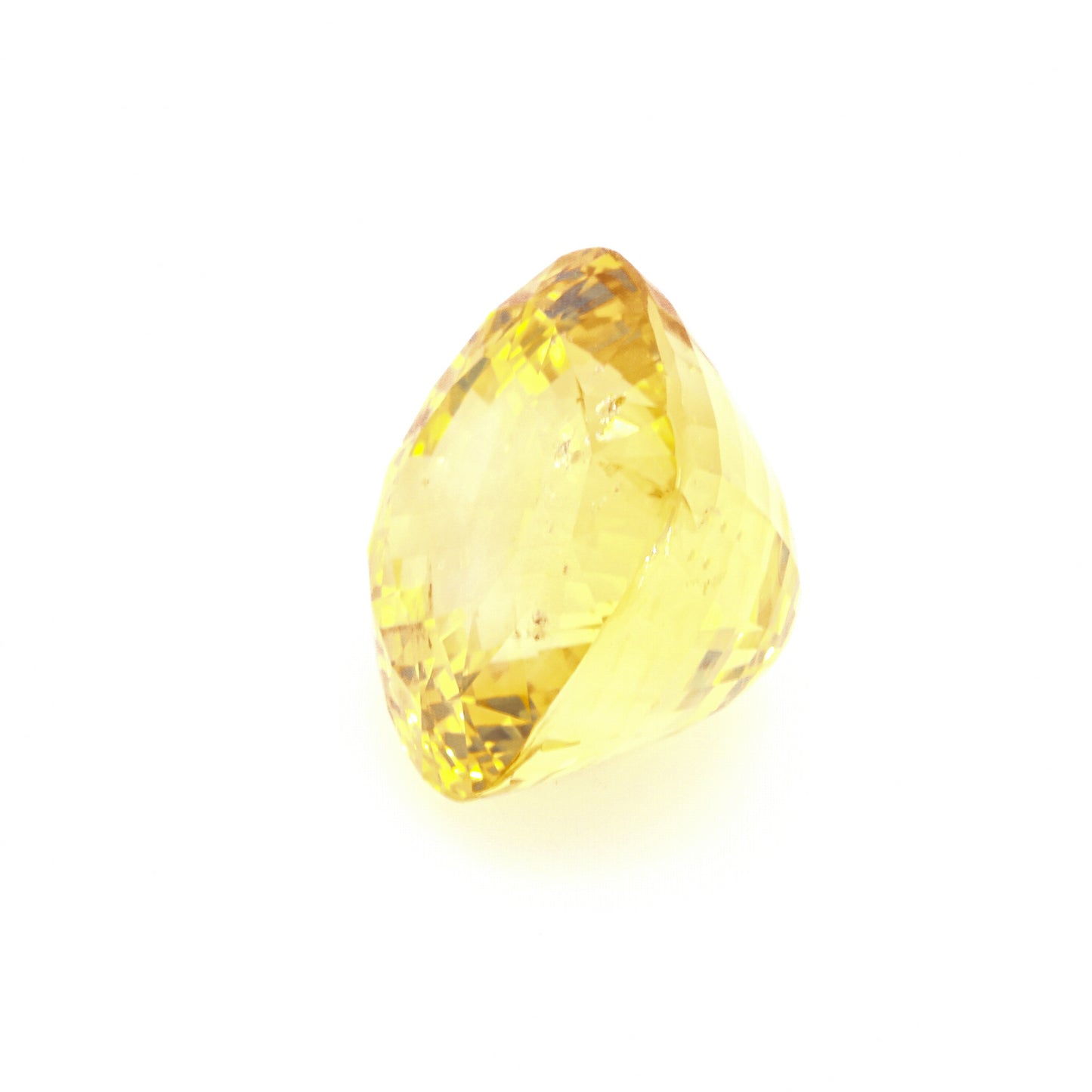 Natural Unheated Ceylon Yellow Sapphire Cushion Shape 59.81ct With GIA Report