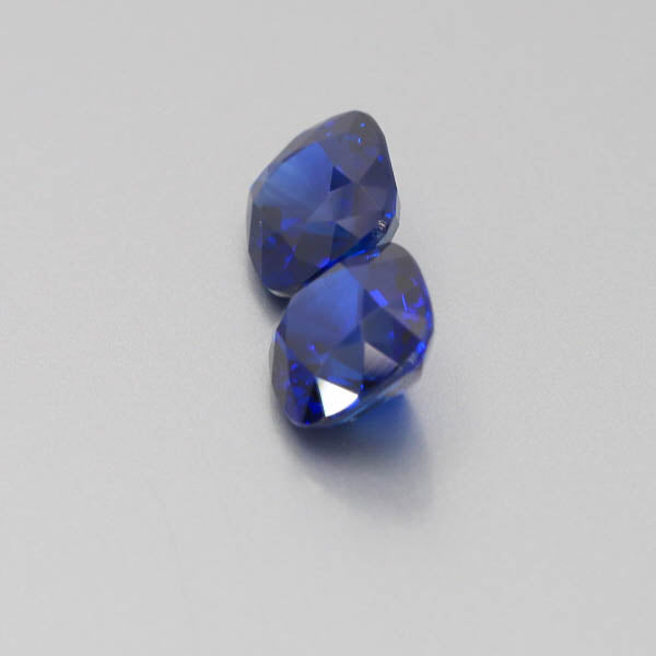 Natural Vivid Blue Sapphire Pair 10.50 Carats GRS Report Pending
