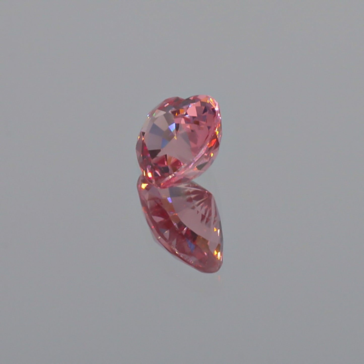 Natural Heart Peach Garnet 5.27 Carats