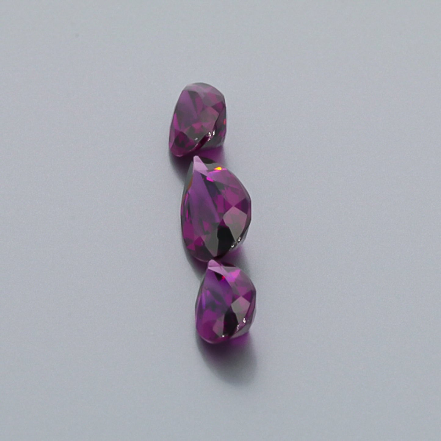 Natural Purple Garnet Set 14.20 Total Carat