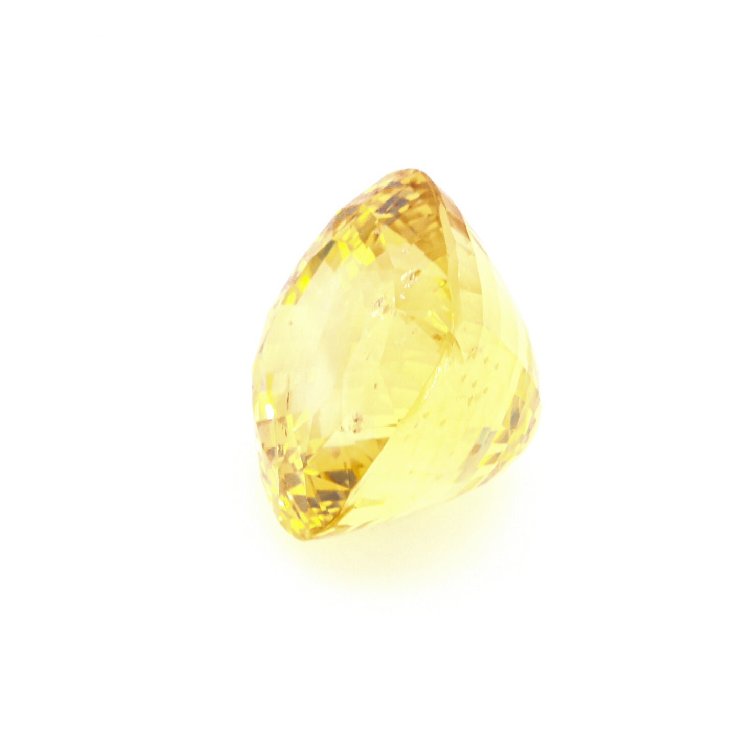 Natural Unheated Ceylon Yellow Sapphire Cushion Shape 59.81ct With GIA Report