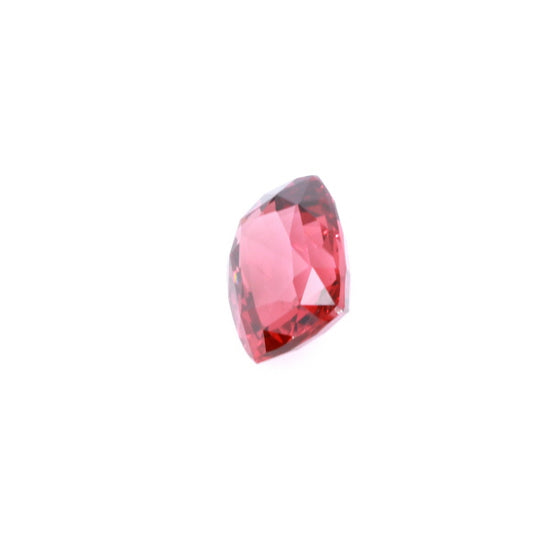 Natural Unheated Orange Spinel Orange Red Color Cushion Shape 8.39ct With GIA Report