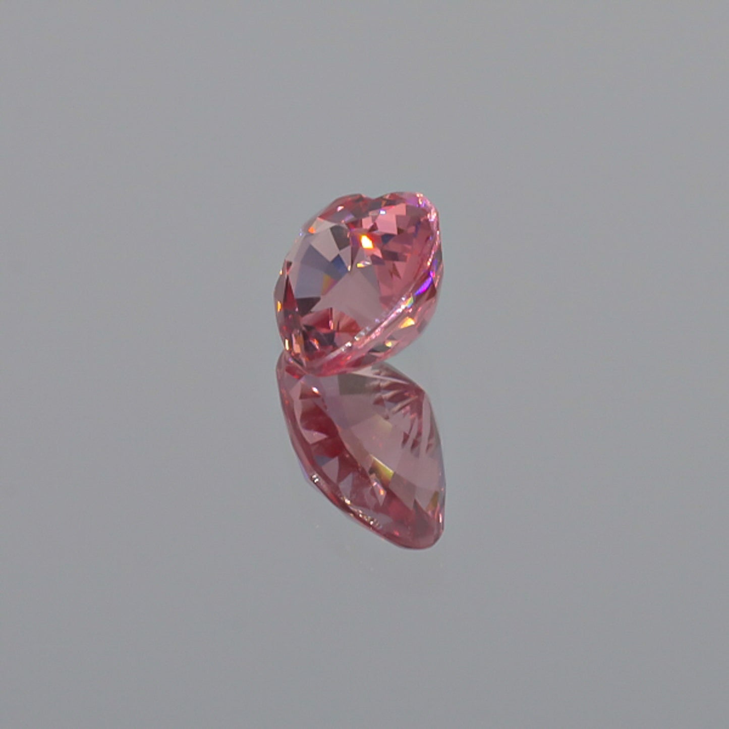 Natural Heart Peach Garnet 5.27 Carats